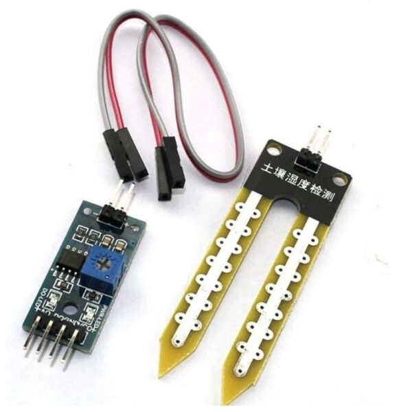 Soil Moisture Sensor Module with LM393 Comparator
