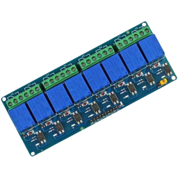 8-Channel Relay Module 5V with Optocoupler Isolation