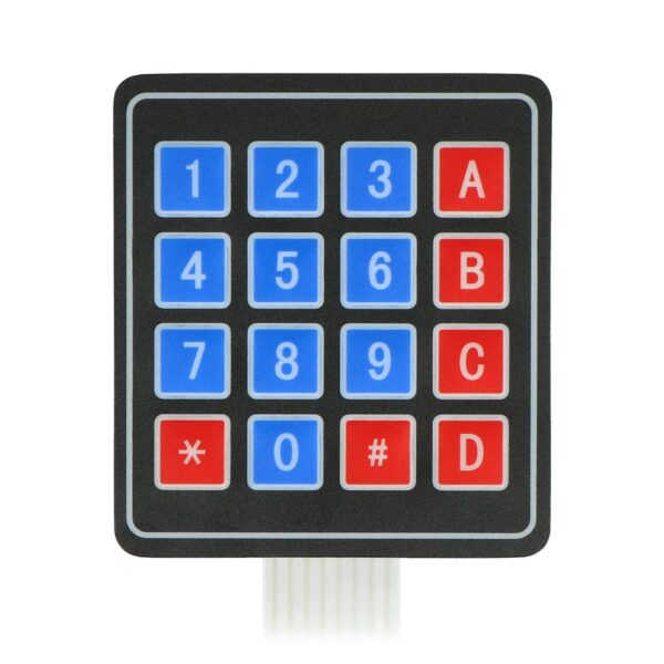 4x4 Matrix Membrane Keypad (16-Key)