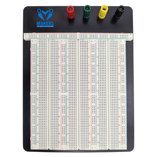 ZY-206 Solderless Breadboard 2390 Tie Point with Binding Post Terminals