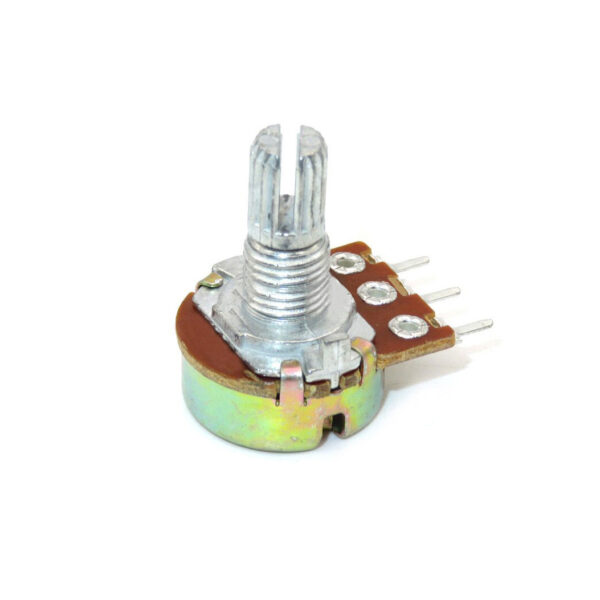 B10K 10K Ohm Linear Taper Rotary Potentiometer (3-Pin)