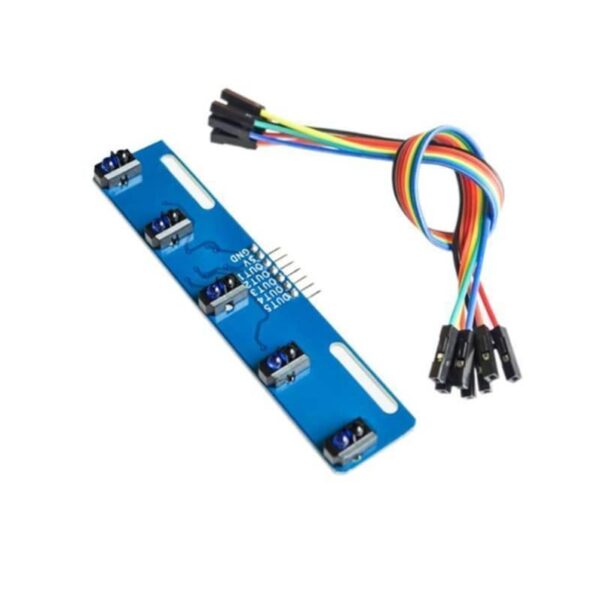 TCRT5000 5-Channel Infrared Line Tracking Sensor Module