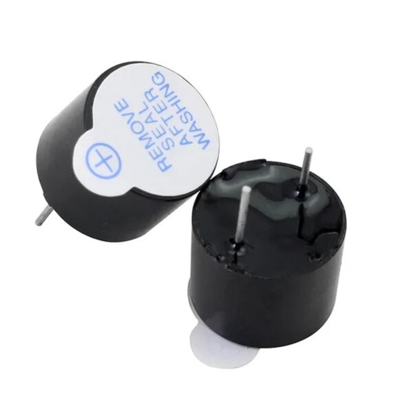 Mini Electromagnetic Alarm Buzzer 12V (Black)
