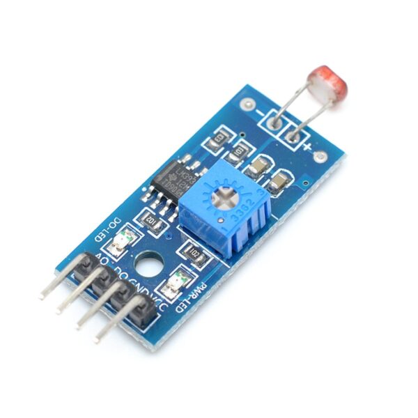 LDR Light Sensor Module 4-Pin (LM393 Comparator)