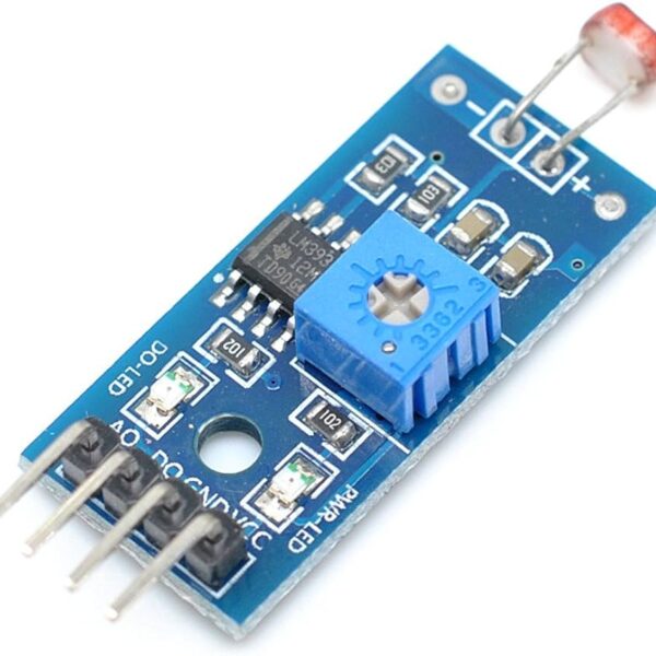 LM393 Photosensitive Light Sensor Module (4-Pin LDR)