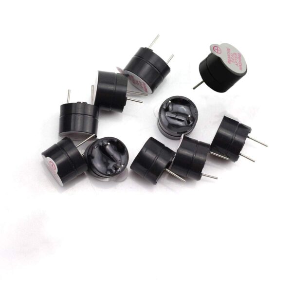Mini Electromagnetic Alarm Buzzer 3V (Black)