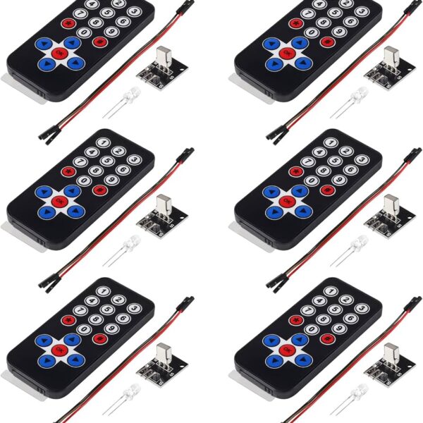 IR Wireless Remote Control Kit for Arduino (Receiver + Remote)
