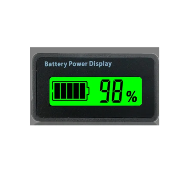 Battery Capacity & Voltage Indicator LCD Panel Meter (12V-84V)