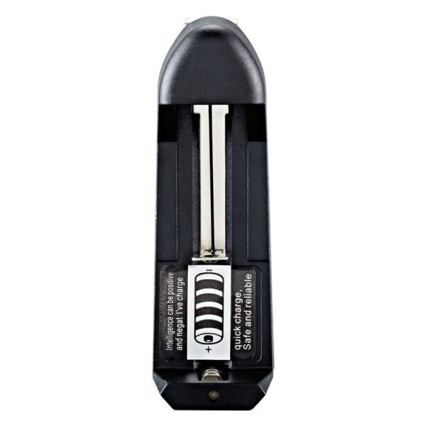 EU Plug 18650 Lithium Battery Charger (Single Cell)