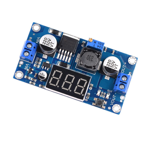 LM2596 Adjustable DC-DC Step-Down Converter Module with LED Display