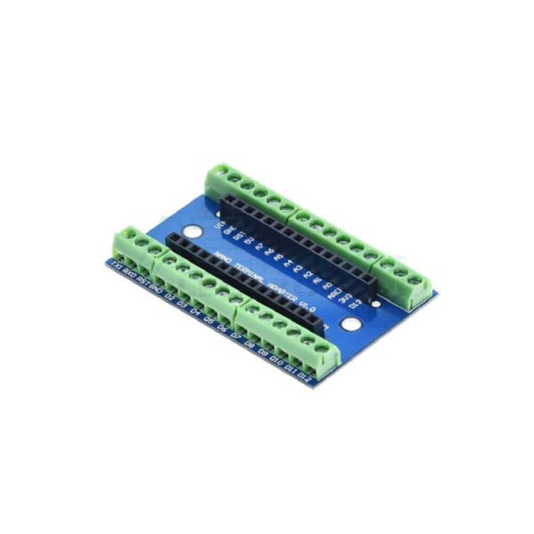 Arduino Nano Terminal Adapter Shield (Screw Terminal Breakout)