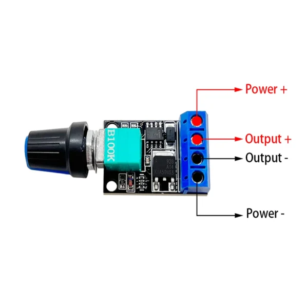 Mini PWM DC Motor Speed Controller 10A (5V-16V)