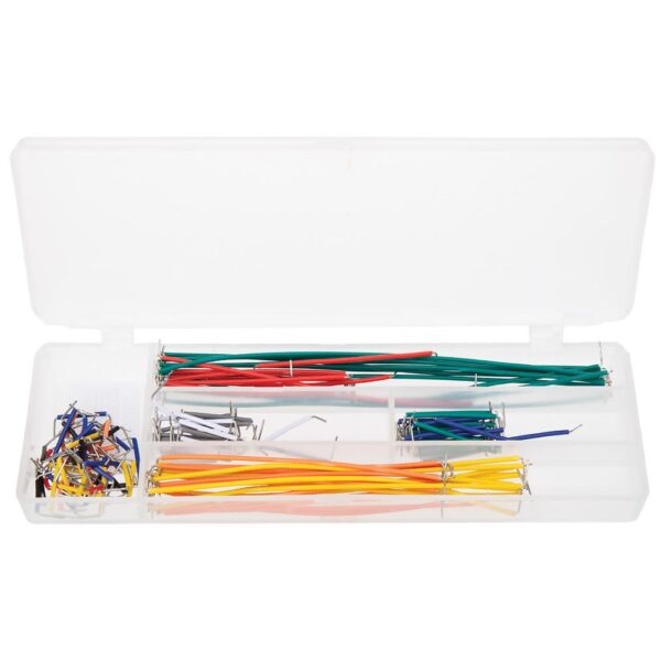 140-Piece Breadboard Jumper Wire Kit (Assorted Lengths)