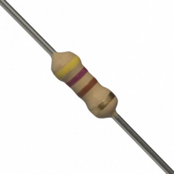 Carbon Resistor 470Ω 0.25W Through Hole