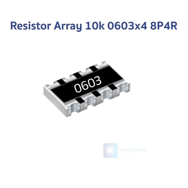 Resistor Network Array SMD ±5% 10kΩ 62.5mW ±200ppm/℃ 0603×4