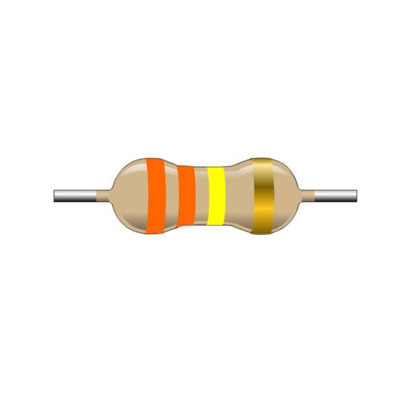 Carbon Resistor 330KΩ 1W Through Hole