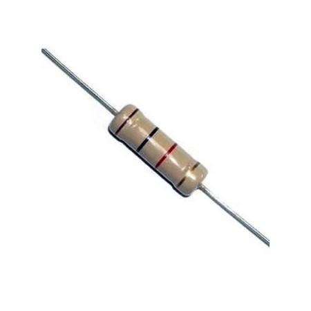 Carbon Resistor 33Ω 1W Through Hole
